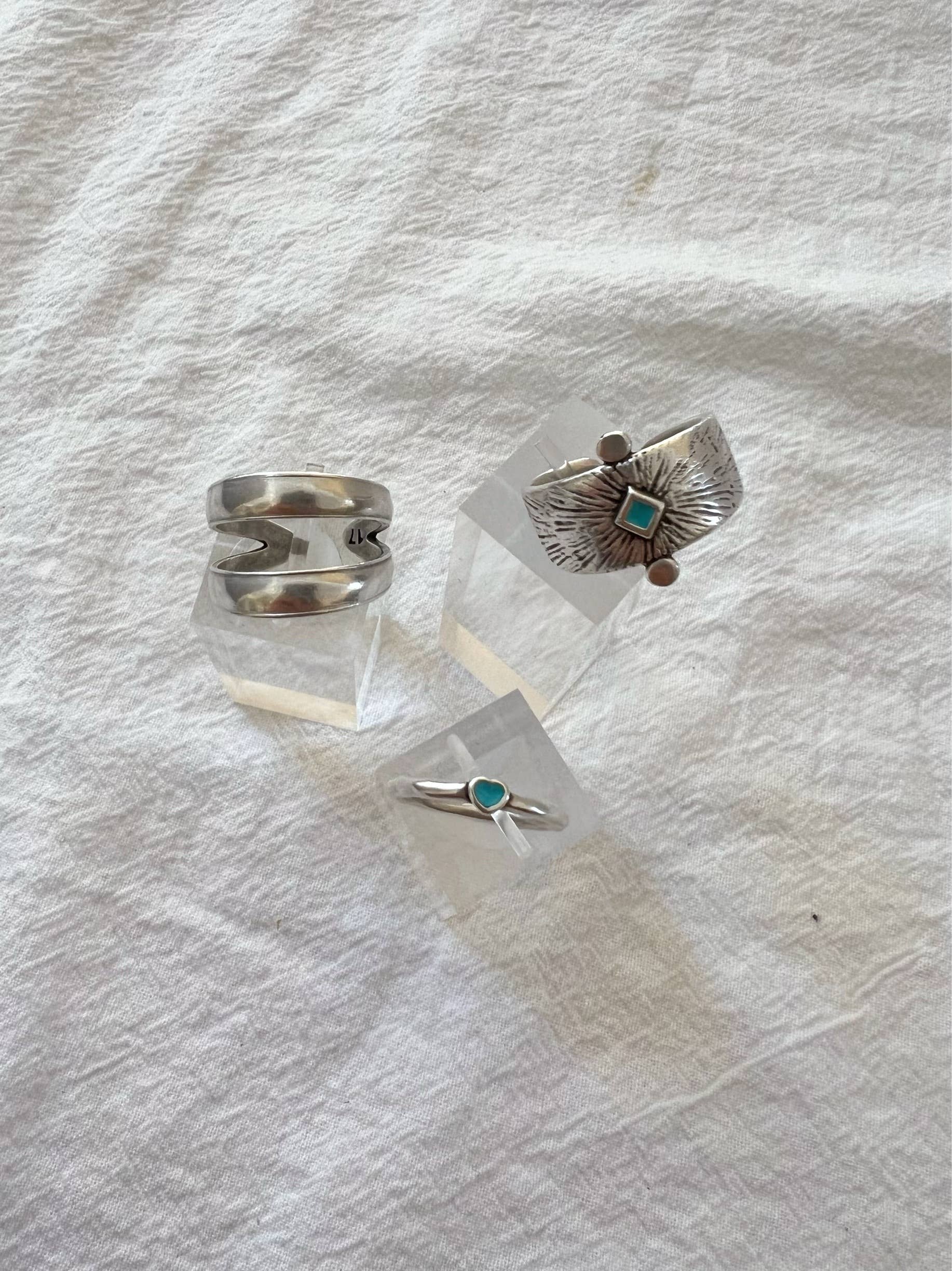 Christina Christi - Vendita all'ingrosso Anello midi/a fascia - Anelli etnici in argento, anelli larghi, anelli in argento3