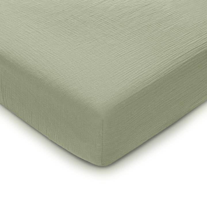 Muslin Cotton Fitted Crib Sheet, Soft Snug Fit by Comfy Cubs for wholesale by Comfy Cubs