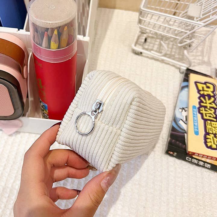 Dipped Shop – wholesale Pencil case/pouch – Vintage Corduroy Large Capacity Pencil Case DP25E9422