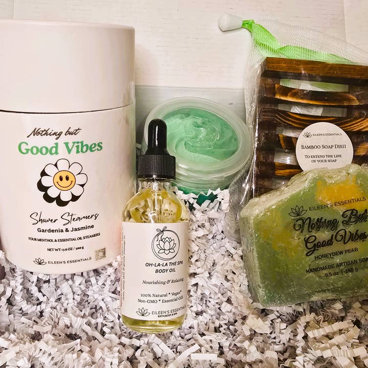 Édition Limitée ; Coffret Cadeau de Bombes de Douche Rien Que de Bonnes Ondes pour la vente par Eileen's Essentials, llc