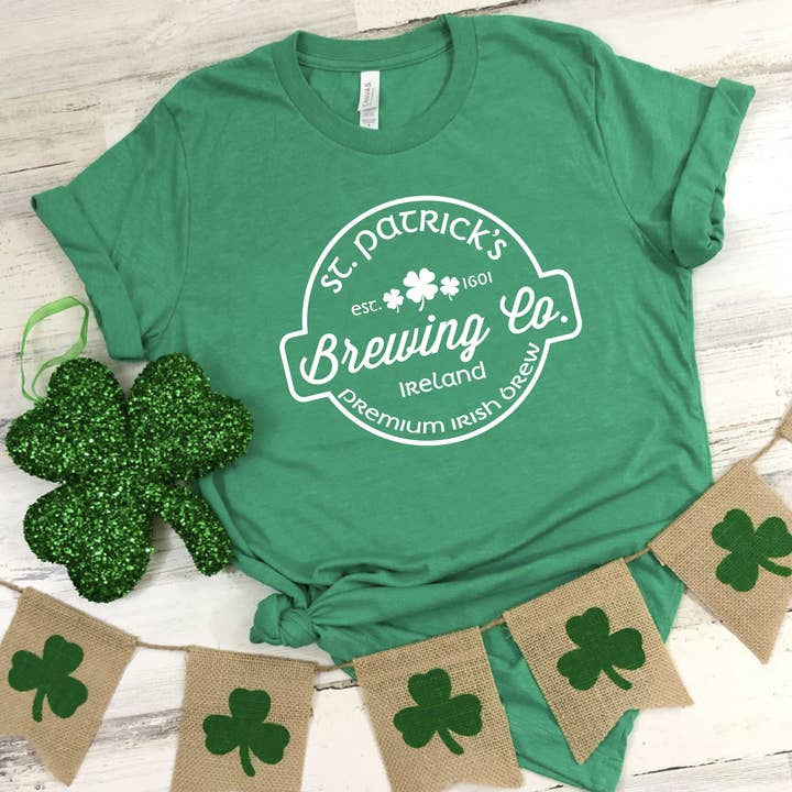 St Patricks Brewing Co Tee (Bella) for wholesale by Exclusive Thredz