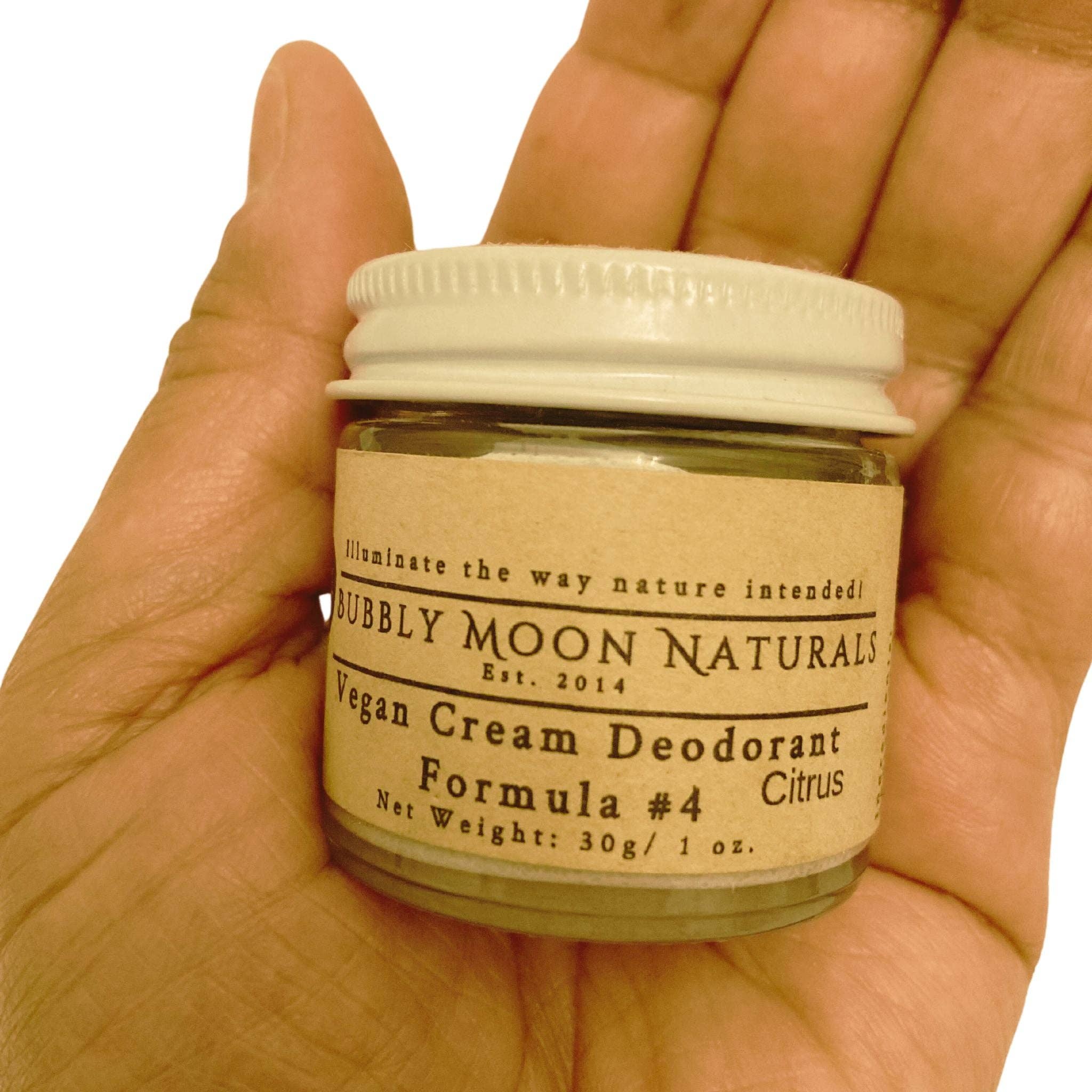 Bubbly Moon Naturals - Wholesale Deodorant - Unisex - Vegan Cream Deodorant #4 Citrus1