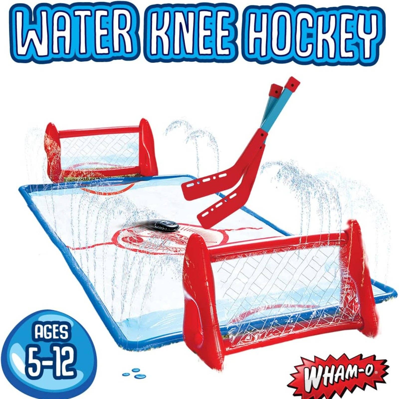 Sixale - Wholesale Sporting Game - Kids & Baby - Wham-O Slip N Slide Water Knee Hockey Goals Set for Lawn Backyard1