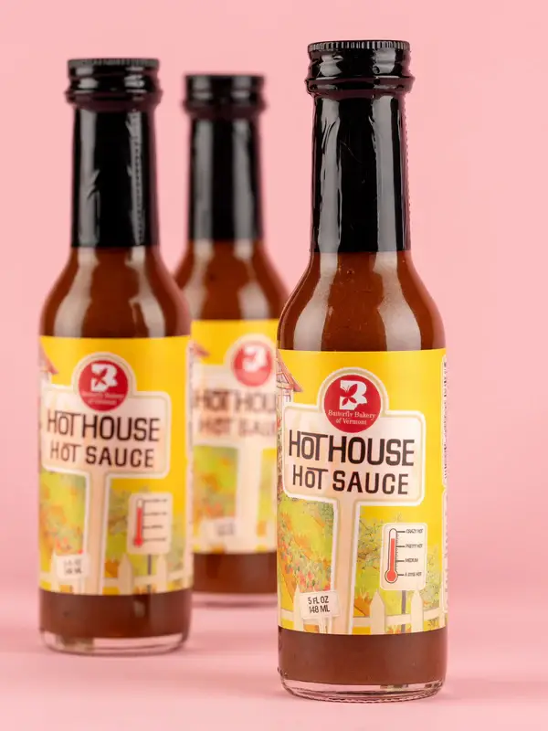 Butterfly Bakery of Vermont - Wholesale Hot Sauce - Hot House Hot Sauce 5oz 3