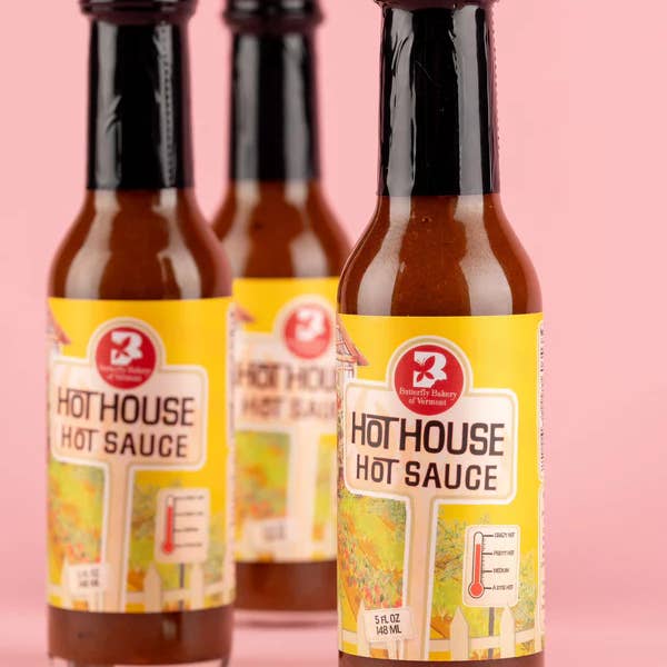 Butterfly Bakery of Vermont - Wholesale Hot Sauce - Hot House Hot Sauce 5oz 3