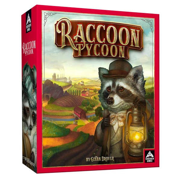 Raccoon Tycoon Strategic Board Game for wholesale by University Games
