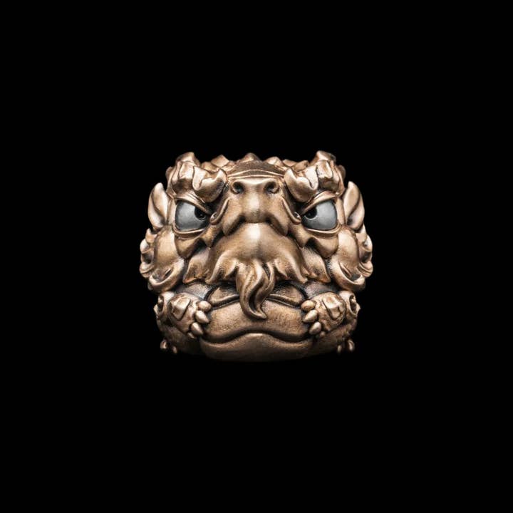 Azure Dragon Figurine for wholesale by Coppertist.wu