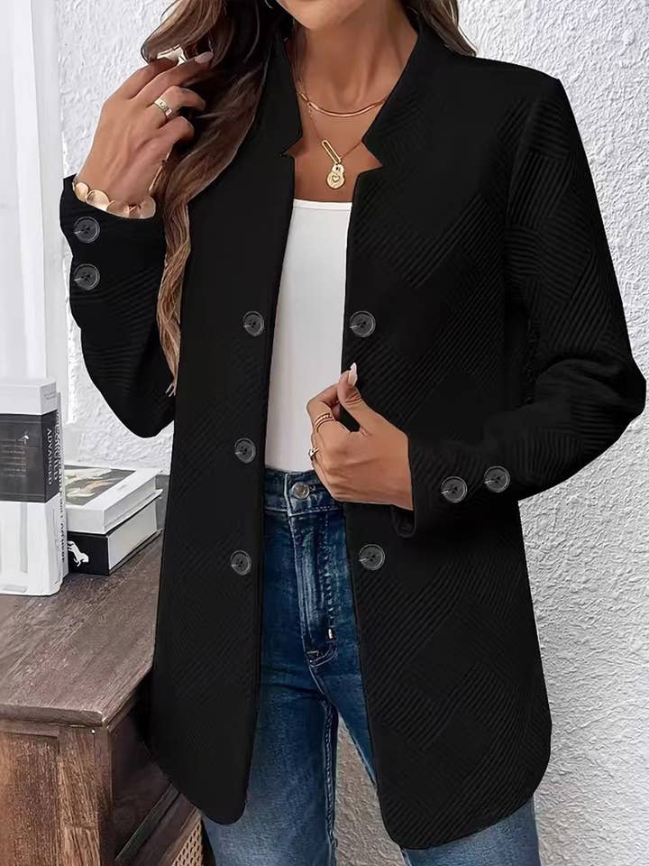 Lovenne - Wholesale Jacket - Women's - Three double-button jacket and suit9