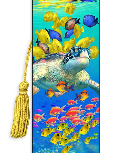 3D Royce bookmark - Turtle Reef for wholesale by Artgame Ltd.