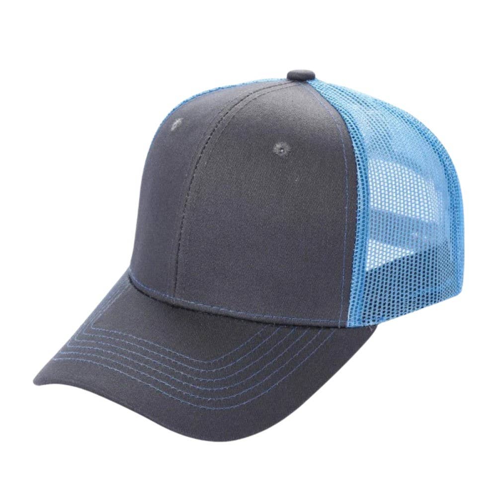 DOBBI – Großhandel Trucker-Cap – Unisex – Curve Trucker Mesh-Mütze mit 6 Paneelen21