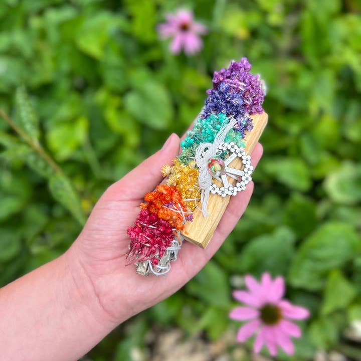 Sow the Magic - Wholesale Sage Bundle - Peace & Love Ritual Set Sage Energy Clearing Smudge 6"4
