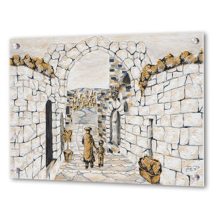 Whispers of the Passage - Walking in Yerushalayim for wholesale by Feldart