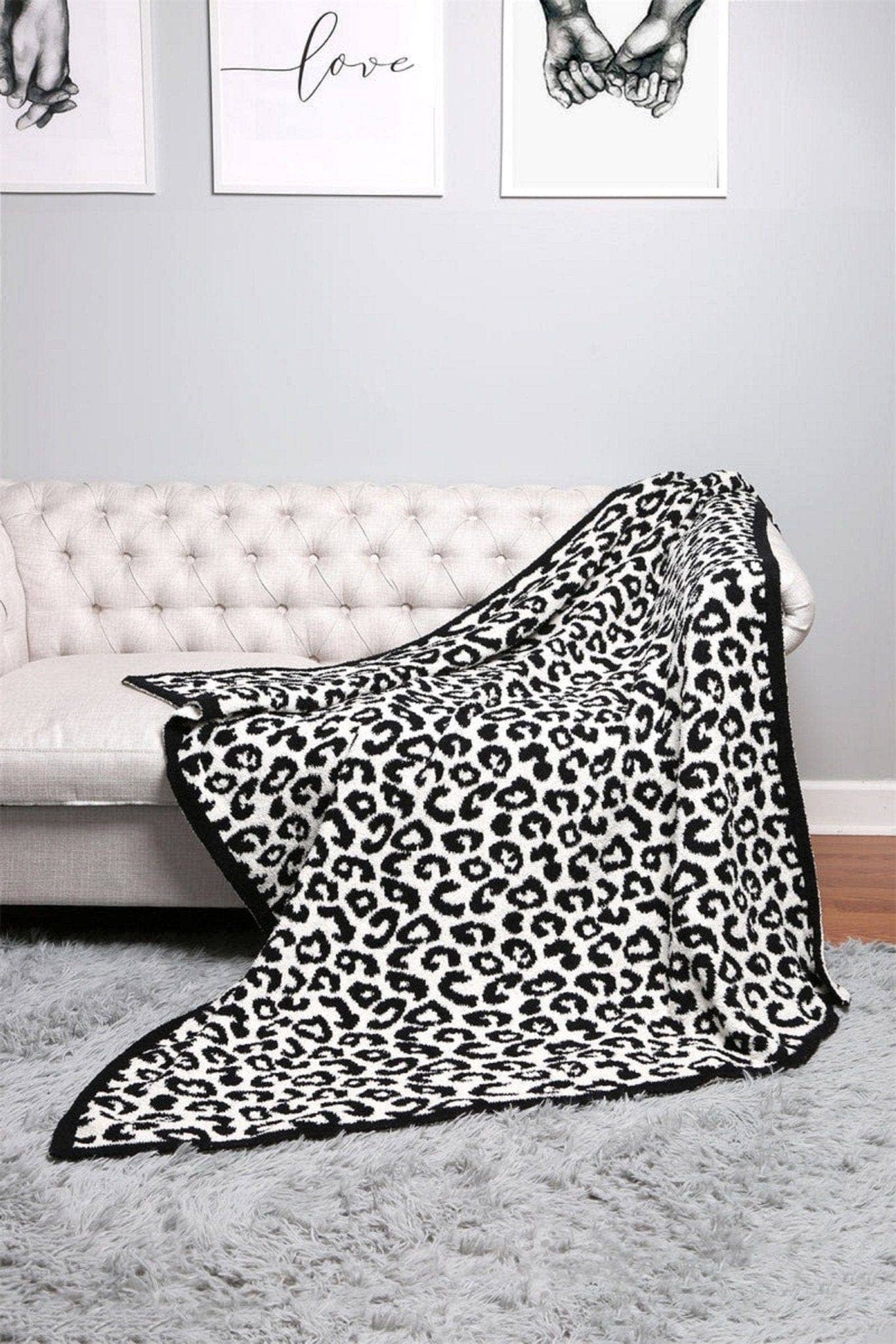 MiMi Wholesale - Wholesale Throw Blanket - Super Lux Leopard Print Throw Blanket22