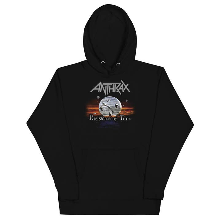 Anthrax - Peristence of Time Hoodie for wholesale by Hyper Iconic