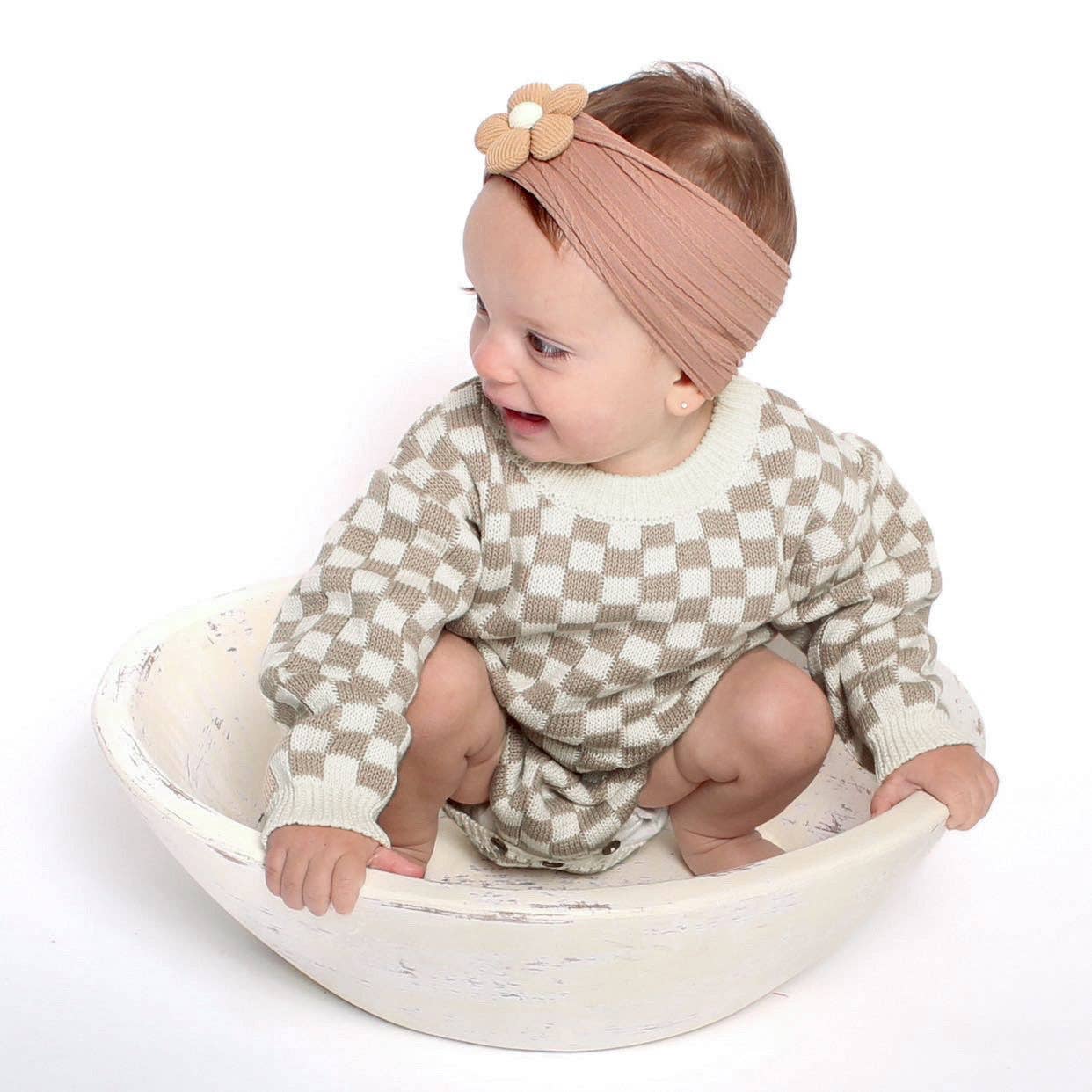 Celebrate Your Tribe - Wholesale Bodysuit (Non-Footed) - Baby - Checker Knit Bodysuit6