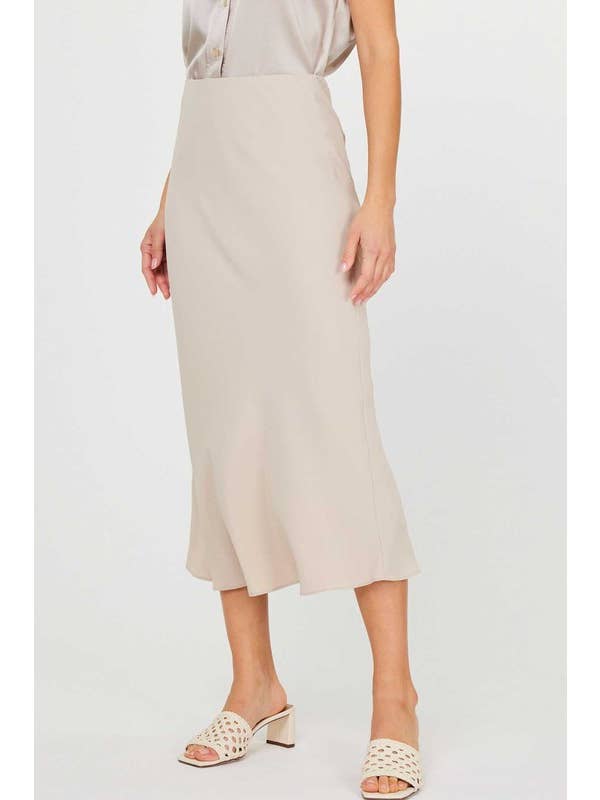 Current Air - Wholesale Skirt - Women's - Slip Maxi Skirt9
