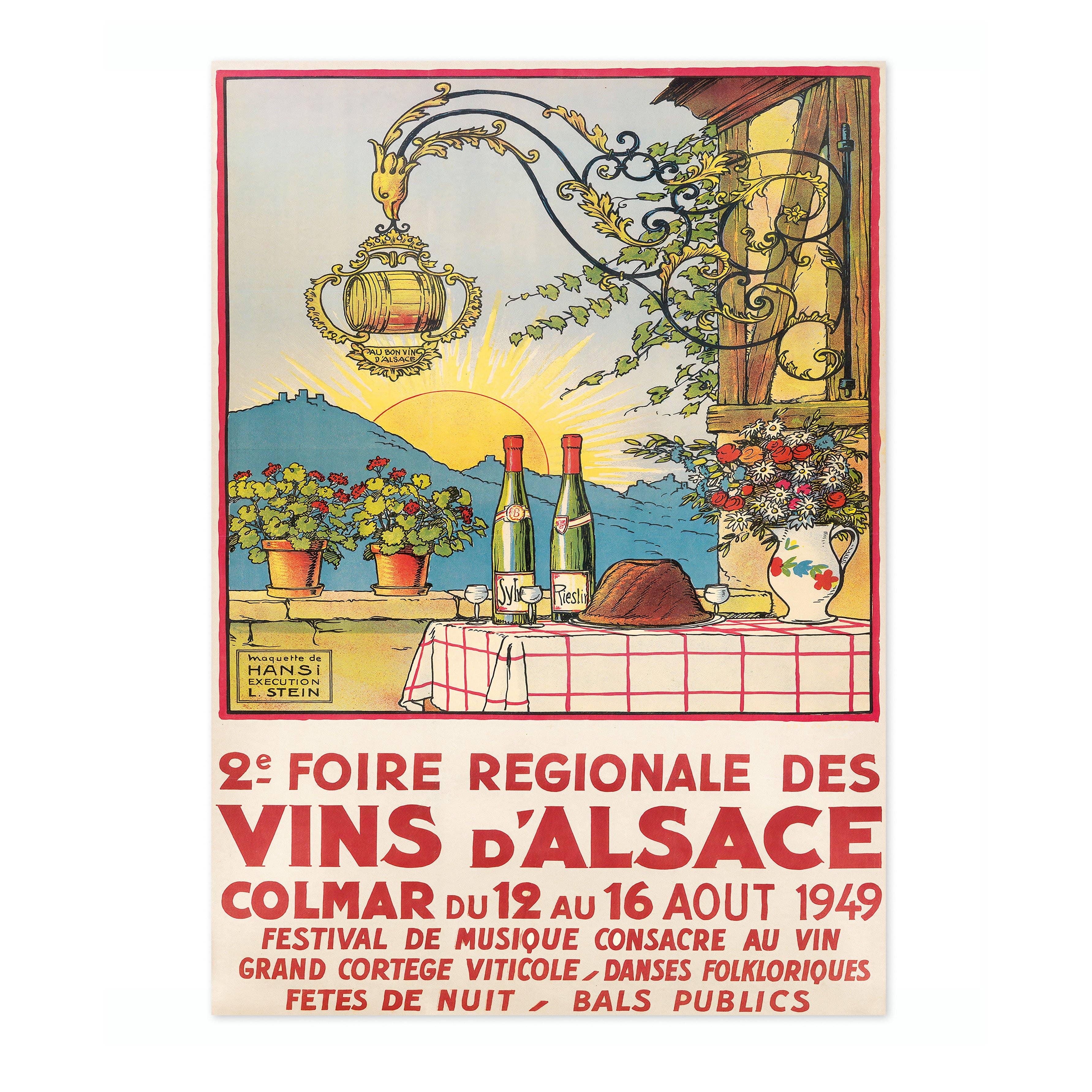 Animato - Wholesale Poster - Alsace Wine, France0