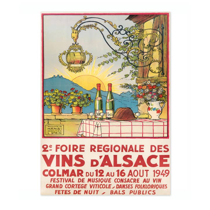 Animato - Wholesale Poster - Alsace Wine, France