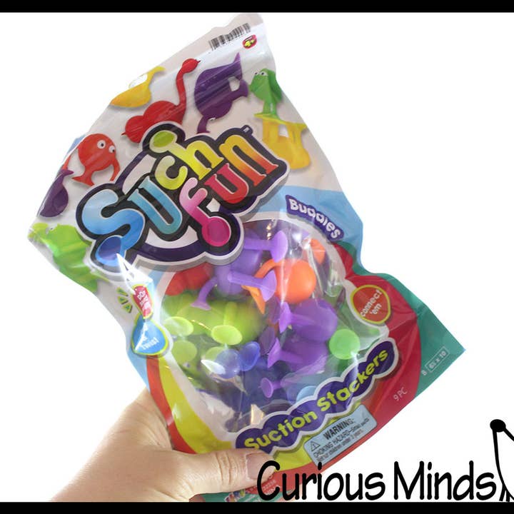 Curious Minds Toys - Wholesale Bath Toy - Baby - 1 Bag Suction Cup Toy - Water Bath Fine Motor Toys3