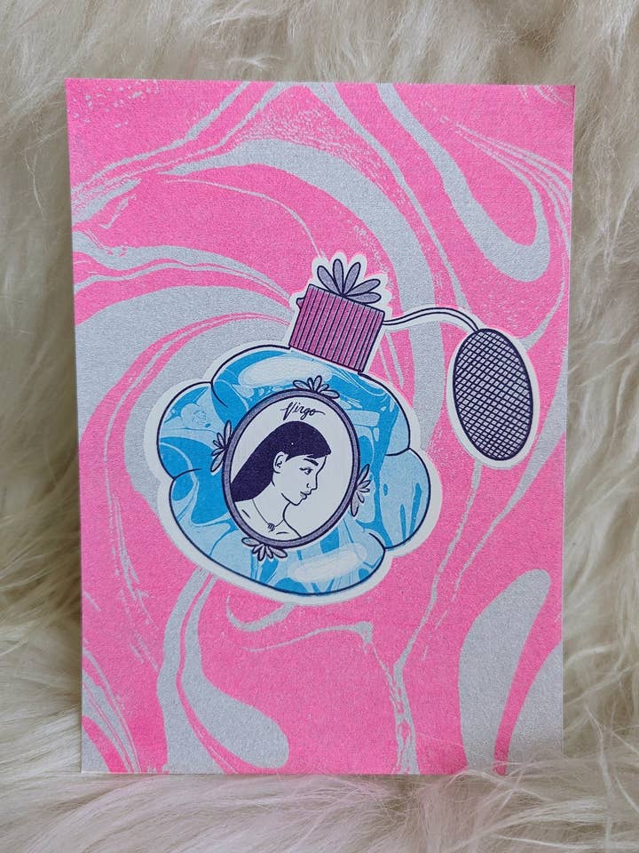 Impressão Risograph de Virgem | 5"x7" por atacado de Christina Hu