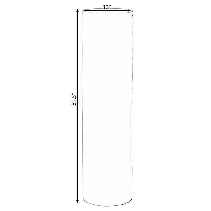 Quickway Imports – Engroshandel Stativ til plantekrukke – Moderne Glasfiber Kolonne Flower Stand Cylinder Piedestal21