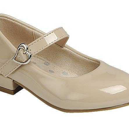 Forever AMENITY-35KA Baby Girl Heart Buckle MaryJane Shoes-18 Pairs Pack-12.55/Pair for wholesale by Mars Sky Shoes Wholesale