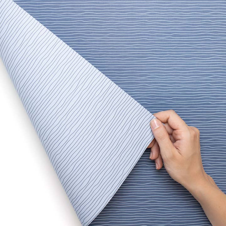 My Pretty Circus - Vendita all'ingrosso Carta da regalo in fogli - Carta da regalo blu acqua, carta doppia faccia riciclata1