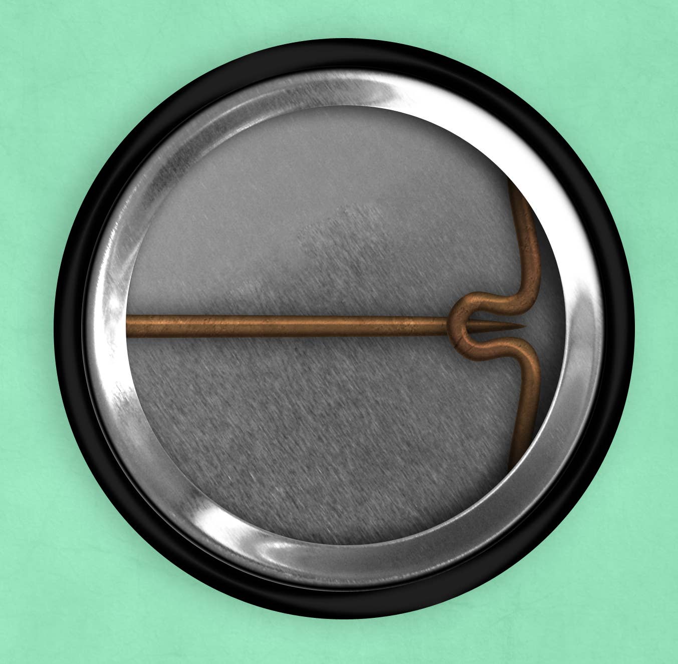 Caroline W Illustration - Wholesale Lapel Pin/Button - I love black cats pin (1 inch diameter)1