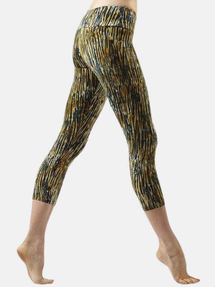 Hands To Hearts - Wholesale Athletic/Lounge Leggings - Women's - Batik Crop Leggings12