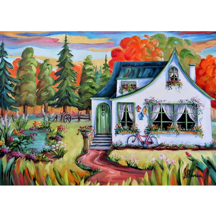 Maison de Rêve Diamond painting Art kit for wholesale by JaCaRou Puzzles Inc.