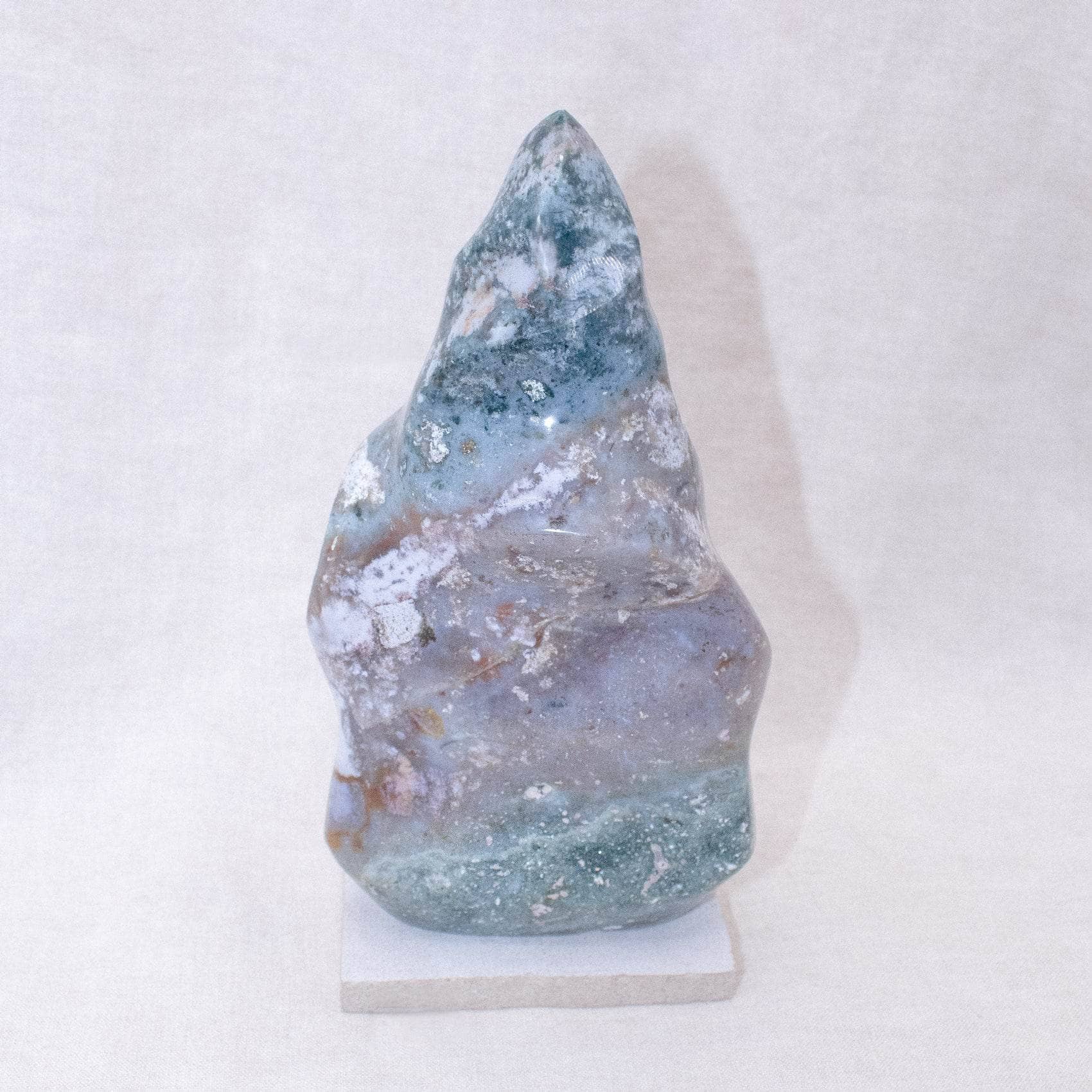 Tiny Rituals - Wholesale Spiritual Stone/Crystal - Ocean Jasper Flame - AAA Premium Quality30