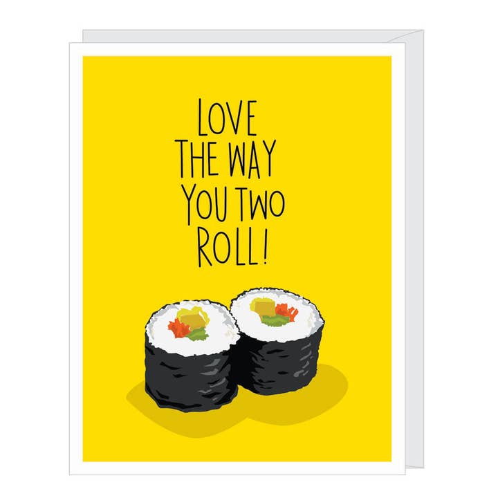Apartment 2 Cards - Vente Cartes d'anniversaire - Carte Anniversaire Sushi