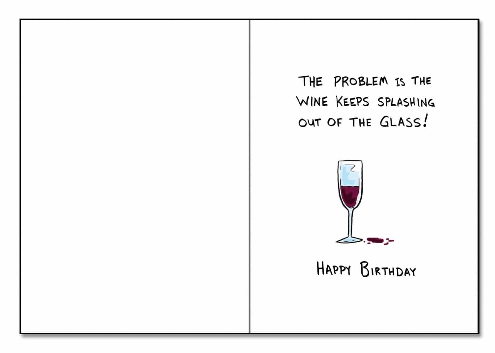 spirit publishing pty ltd - Wholesale Birthday card - Brisk Walk1