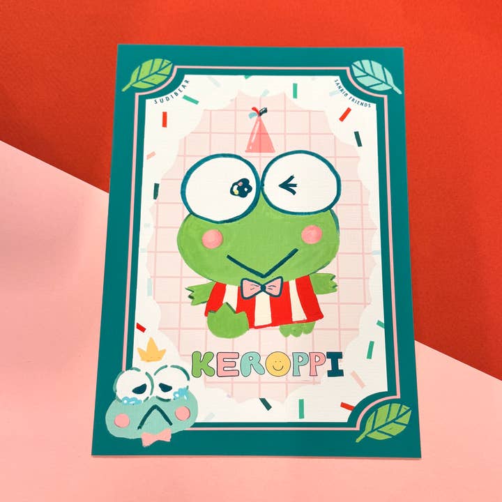 Keroppi Print for wholesale by SudiBear