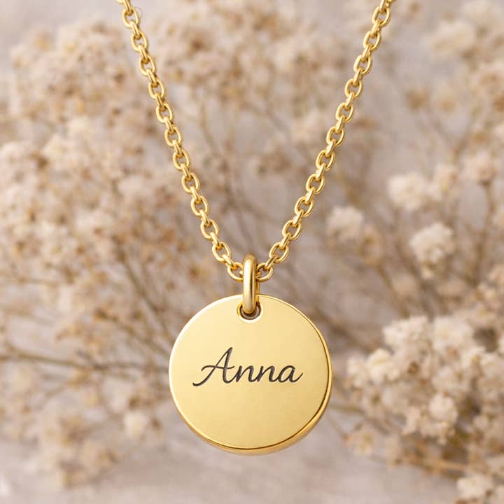 Rundt medaljon | kan tilpasses for engroshandel hos Woidladl