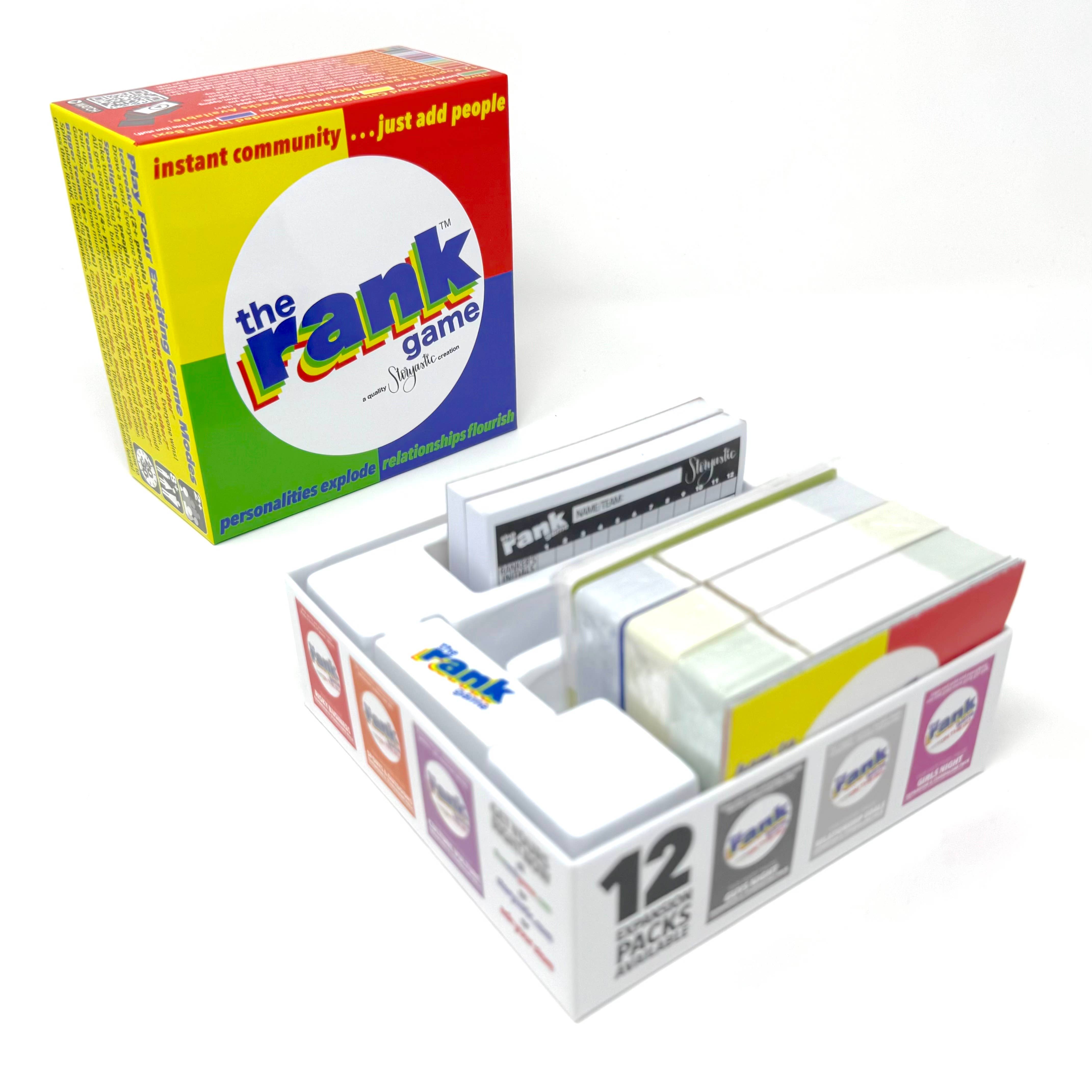 Storyastic - Venta al por mayor Juegos de cartas - El Juego de Rango🏆🏆Elección Favorita de ToyFair Nueva York +Otros Premios10