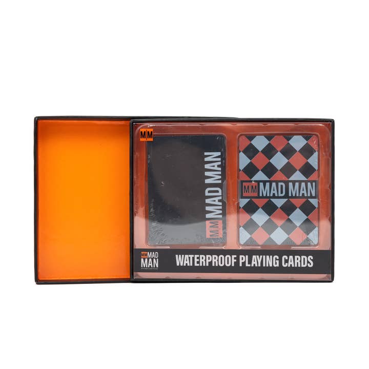 Mad Man - Wholesale Playing Cards - Waterproof Playing Cards (2 pack)