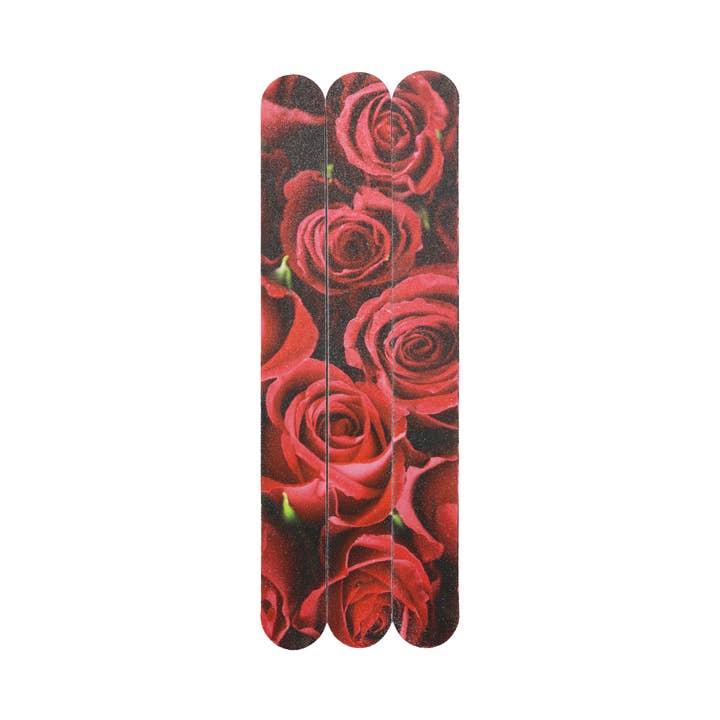 SORTIDAS Limas de Unhas com Padrão Floral de Rosas - Pack de 3 Peças para venda a revendedores na Faire1