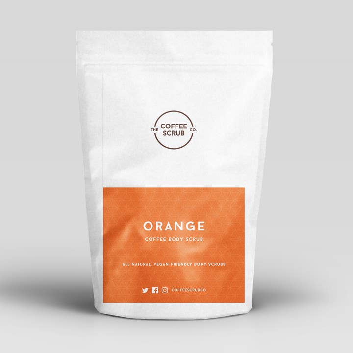 Orange Coffee Scrub for wholesale by The Coffee Scrub Co.