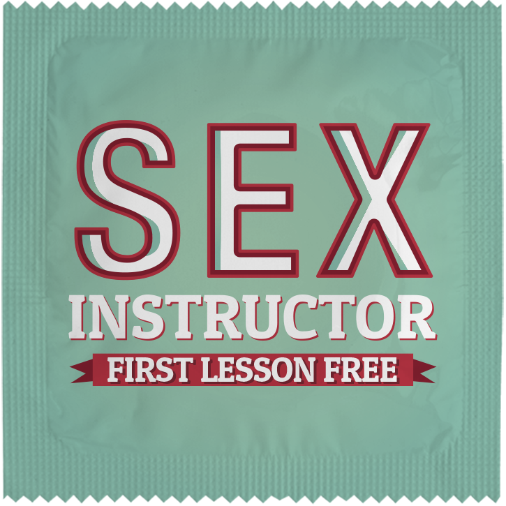 CALLVIN EU - Wholesale Gag Gift/Novelty Gift - Condom : Préservatif: Sex Instructor - First Lesson Free1