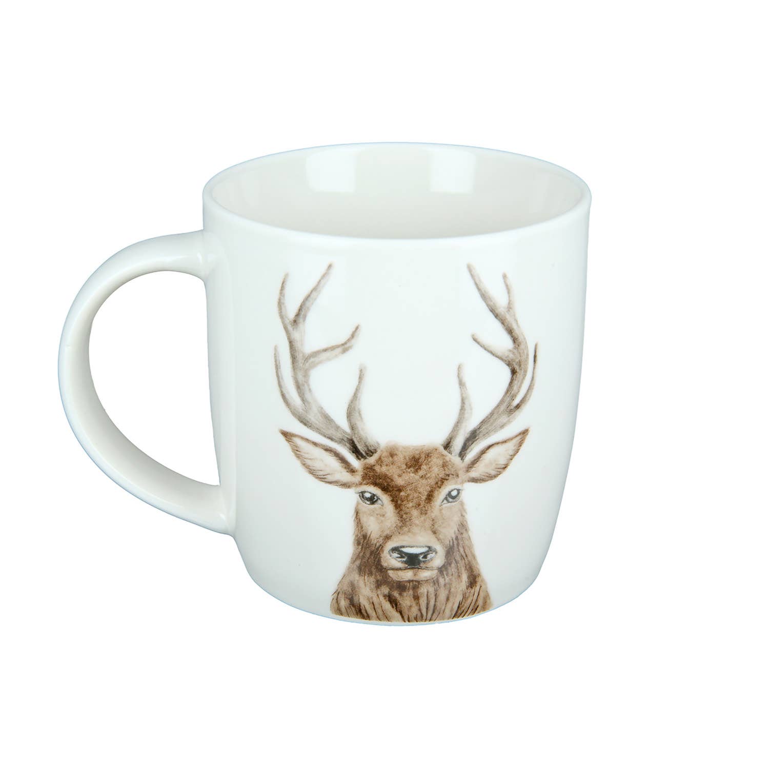 Gilde Handwerk Macrander GmbH & Co. KG - Wholesale Coffee Mug - Porzell mug with deer head VE 60