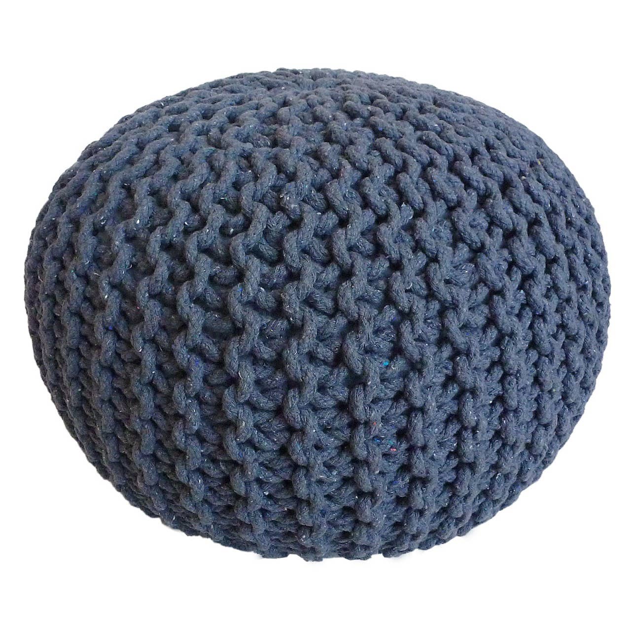 Voglrieder - Wholesale Pouf - Pouf, diameter 55 cm, knitted stool, pouf, pouf, floor cushion, large66