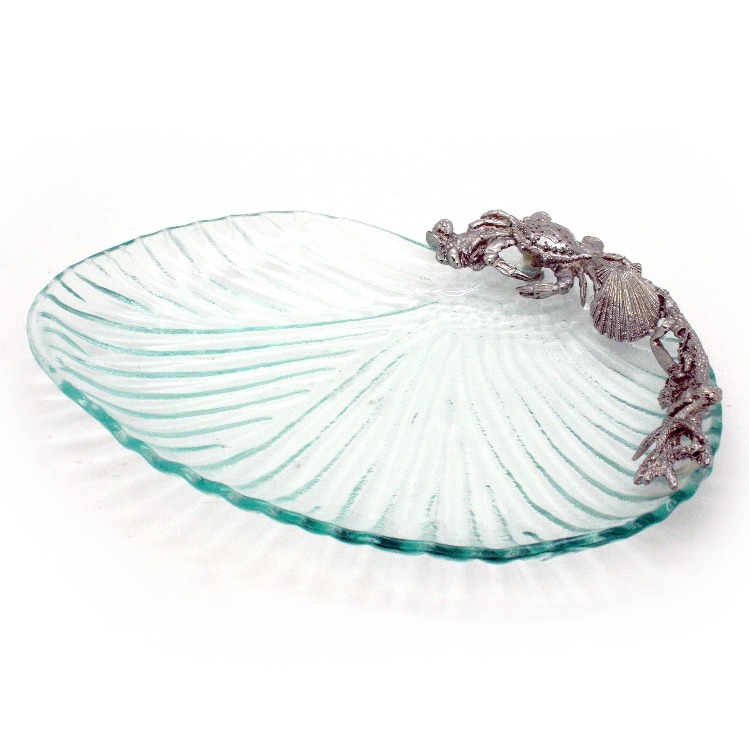 Housewares & Tabletops by Contrast Inc. - Wholesale Decorative Tray - Tray with Shell/Coral10