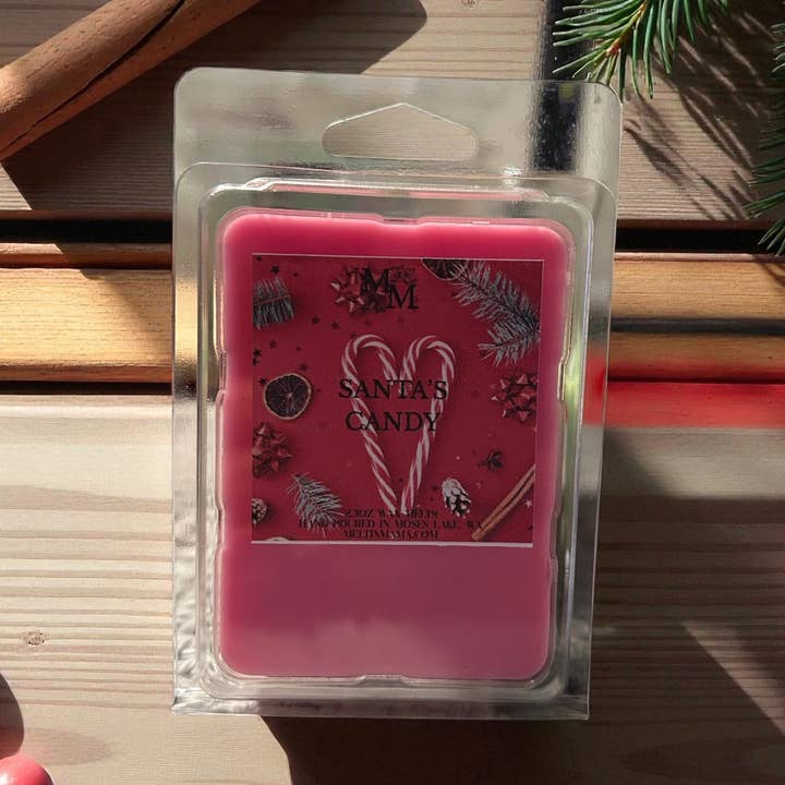 Santa's Candy Wax Melt for wholesale by Meltin Mama