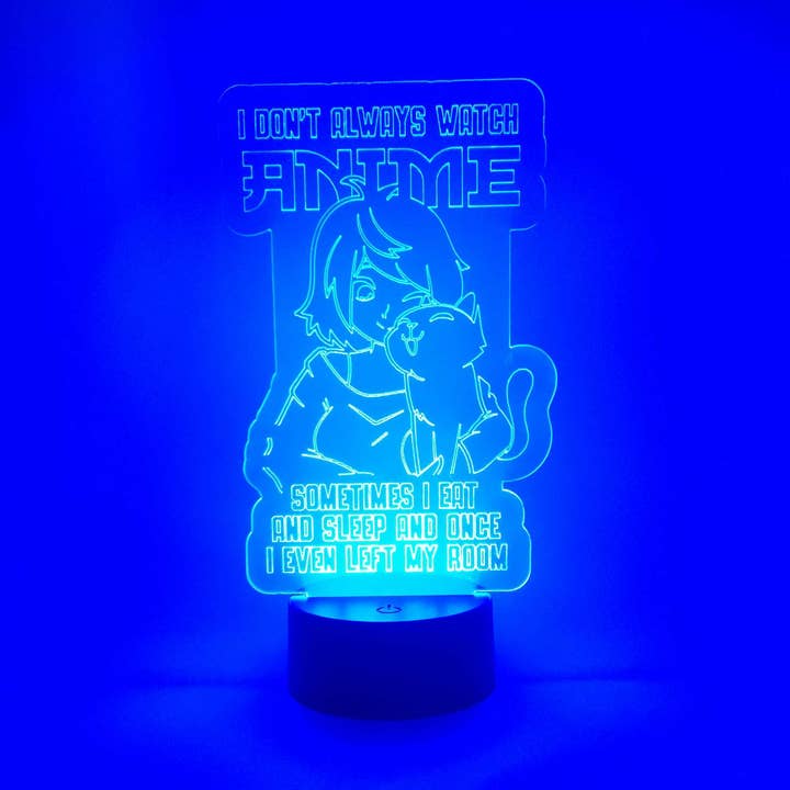 Always Watch Anime LED Light | Anime Gifts | Anime Decor for wholesale by The 308 Collective