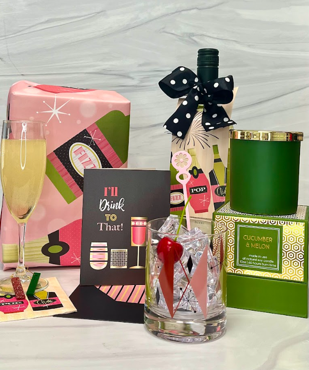 Mod Lounge Paper Company - Wholesale Cocktail/Liquor Glass - Retro Diamond Vintage Whiskey Rocks Cocktail Glass8