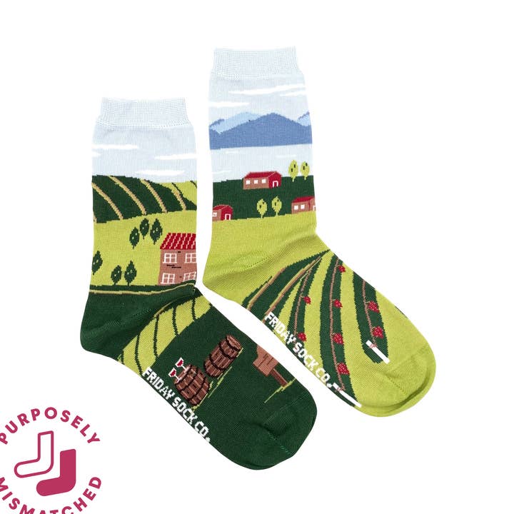 Meias de Adega para Mulheres por atacado de Friday Sock Co.