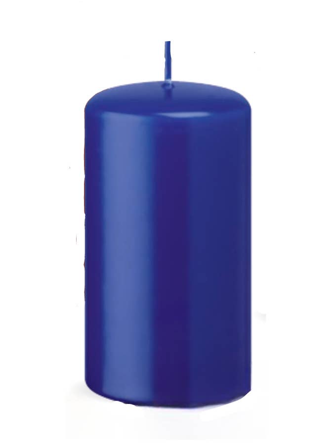 Diametro 3" x Altezza 4" Pilastro Blu Reale per la vendita all'ingrosso da parte di Biedermann & Sons