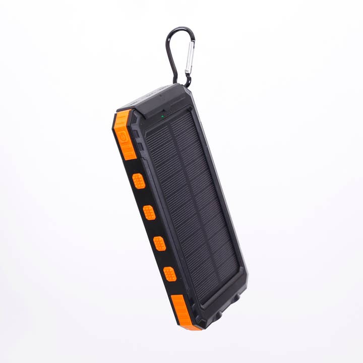 LAX Gadgets - Wholesale Portable Charger - Solar Power Bank 10,000 mAh with LED & Compass—Retail Pack17