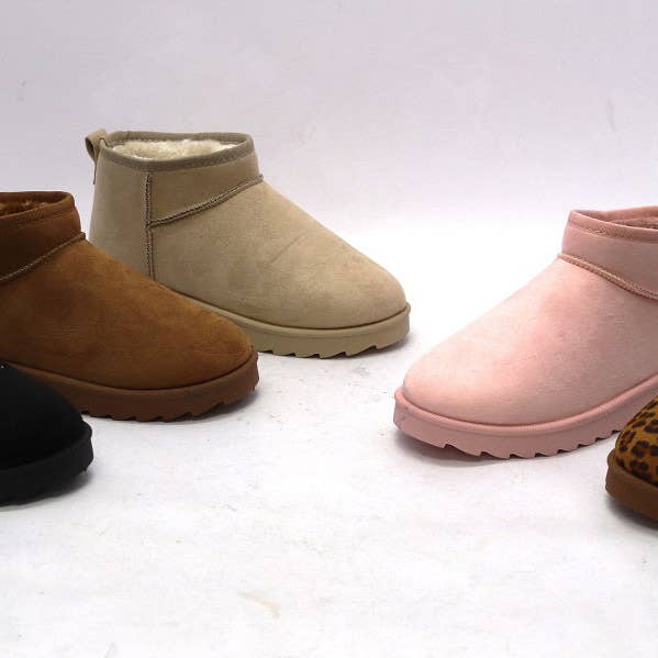 Mars Sky Shoes Wholesale - Wholesale Booties - Women's - Wild Diva MELON-01 Women Fur Lining Cozy Winter Booties1